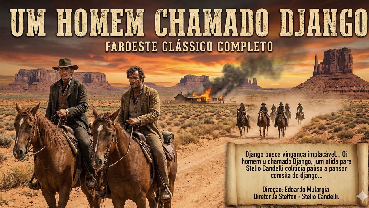 Um Homem Chamado Django | Ação e Tiroteio no Oeste