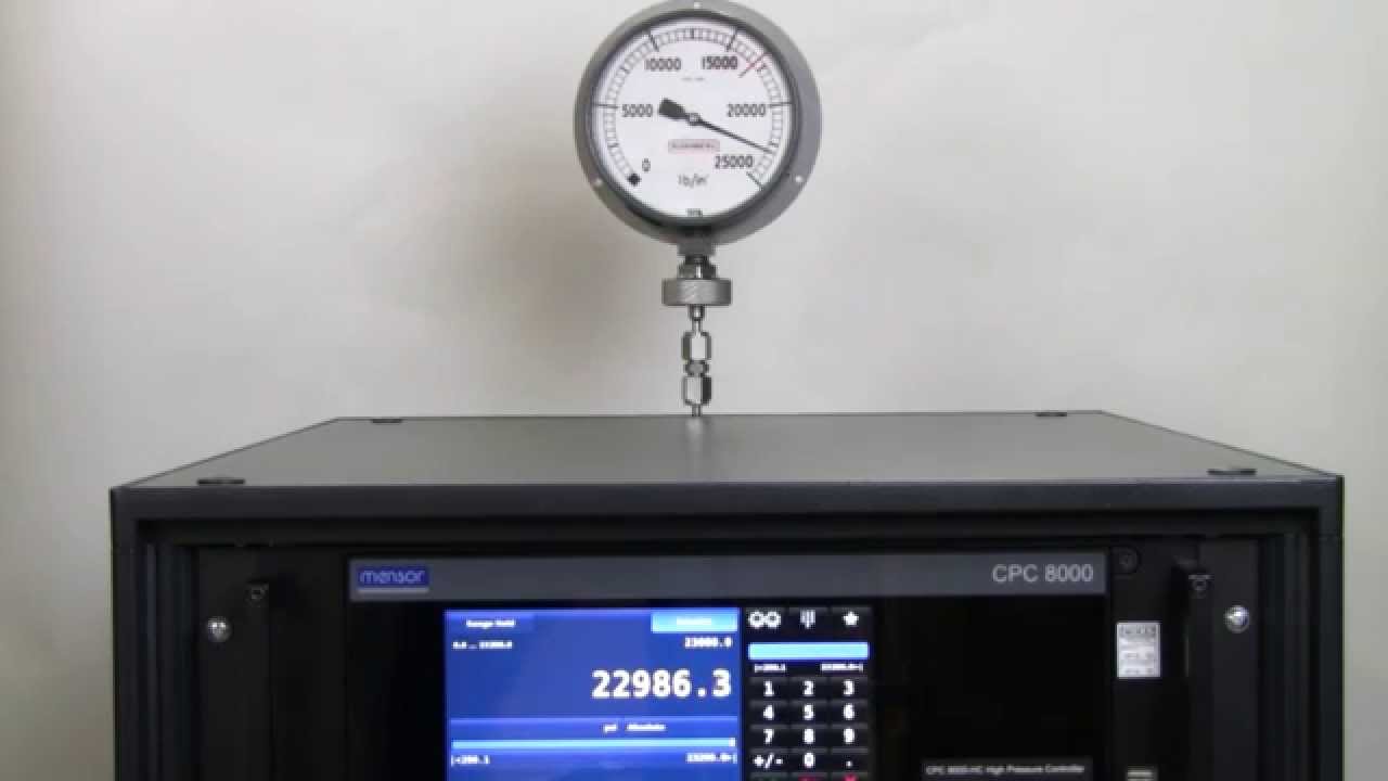 CPC8000-H Hydraulic Pressure Controller Demonstration | Automated Control up to 23,000 psi