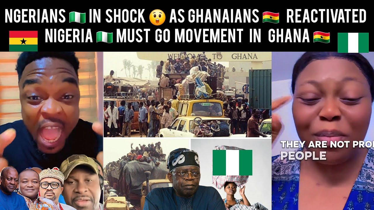 😲 Нигерийцы 🇳🇬 в серьезном страхе, поскольку ганцы 🇬🇭 возобновили движение 