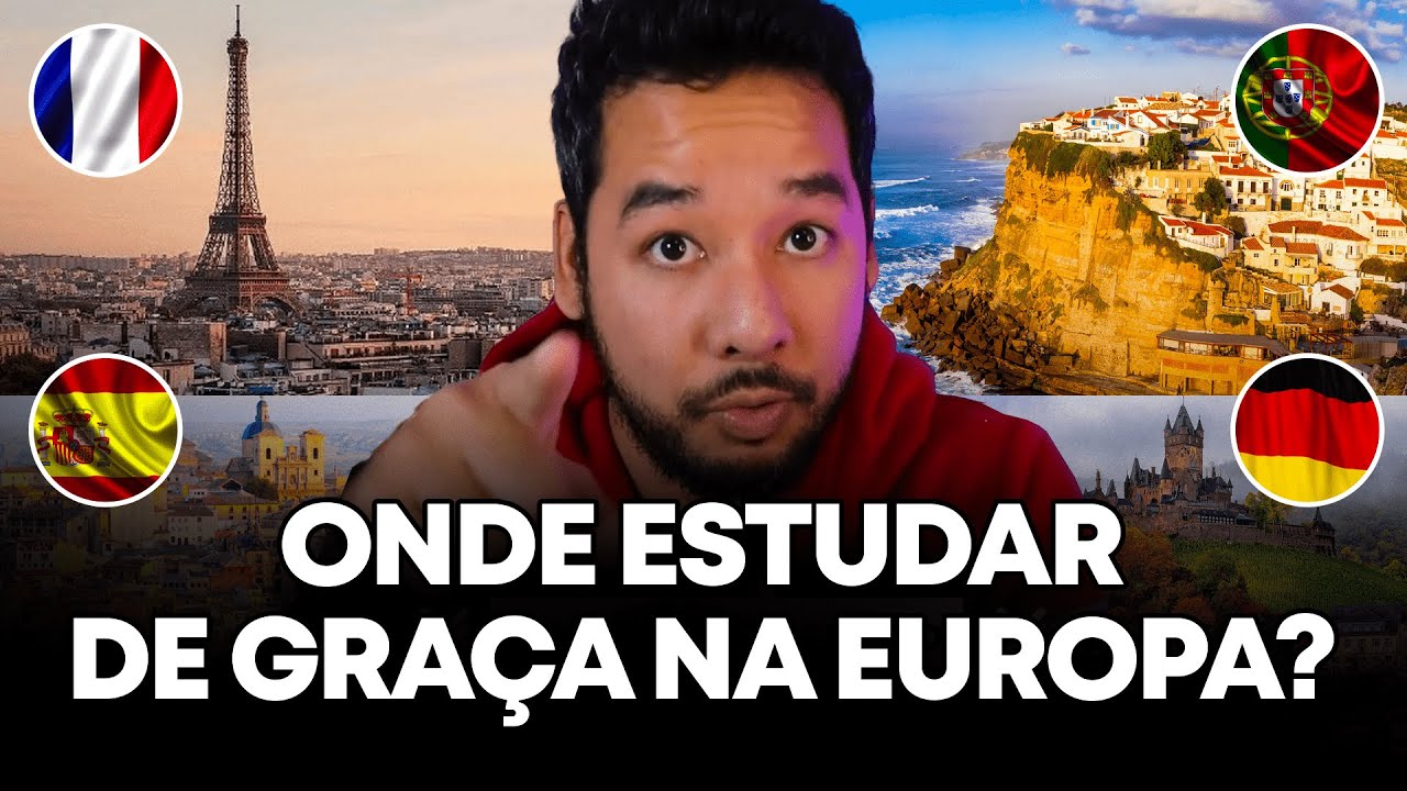 OS MELHORES PAÍSES DA EUROPA PARA ESTUDAR DE GRAÇA!