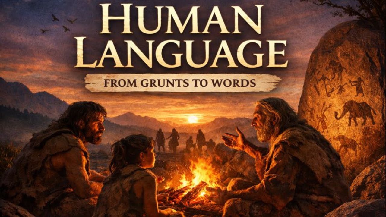 The Entire History of Human Languages: From Grunts to Words | History for Sleep
