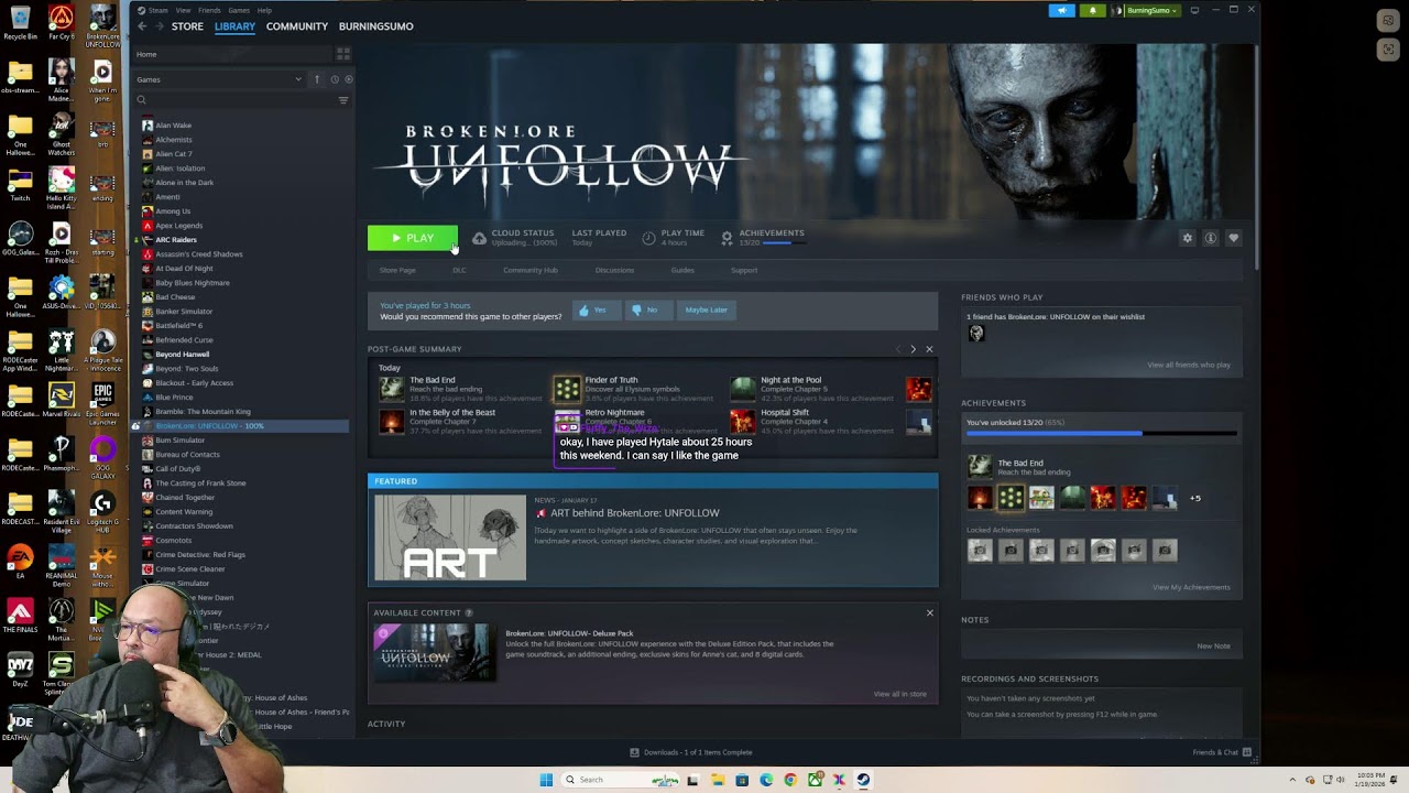 I Should’ve Unfollowed This Horror Game | Brokenlore: Unfollow | Road to 1k!!!!