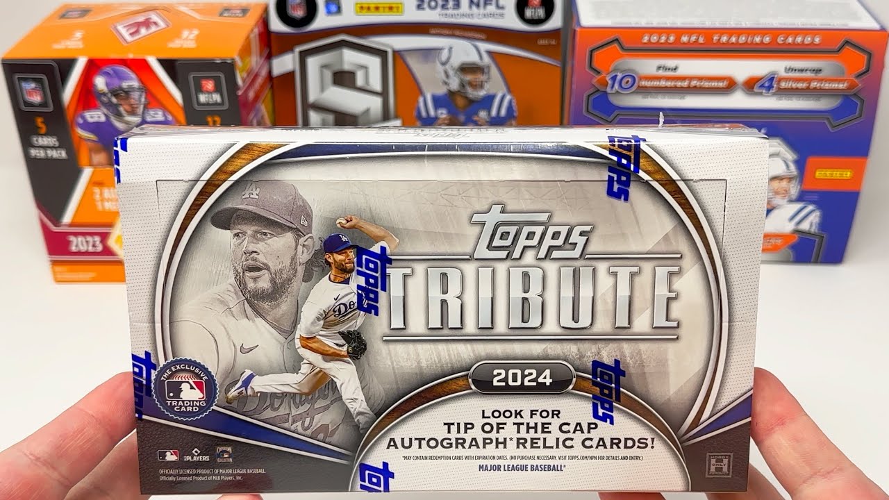 Cracking 2024 Topps TRIBUTE Baseball Hobby Box + Huge Flop or Hit?