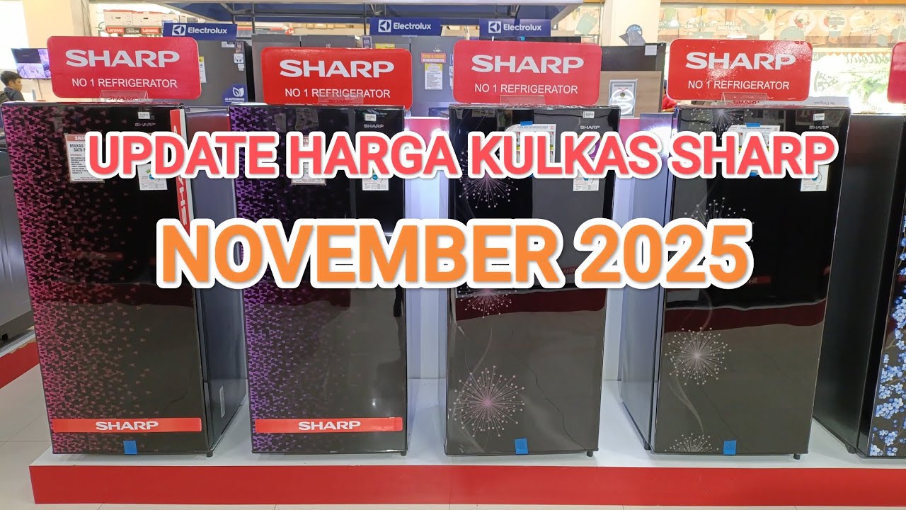 UPDATE HARGA KULKAS SHARP 1 PINTU NOVEMBER 2025