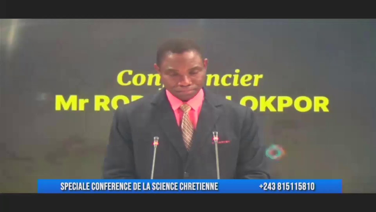 SPECIALE CONFERENCE DE LA SCIENCE CHRETIENNE