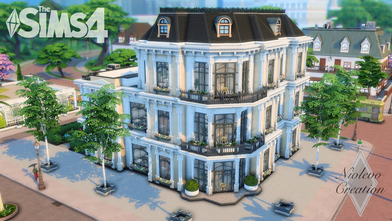 Appartement Parisien | NO CC | Les Sims 4 Stop Motion