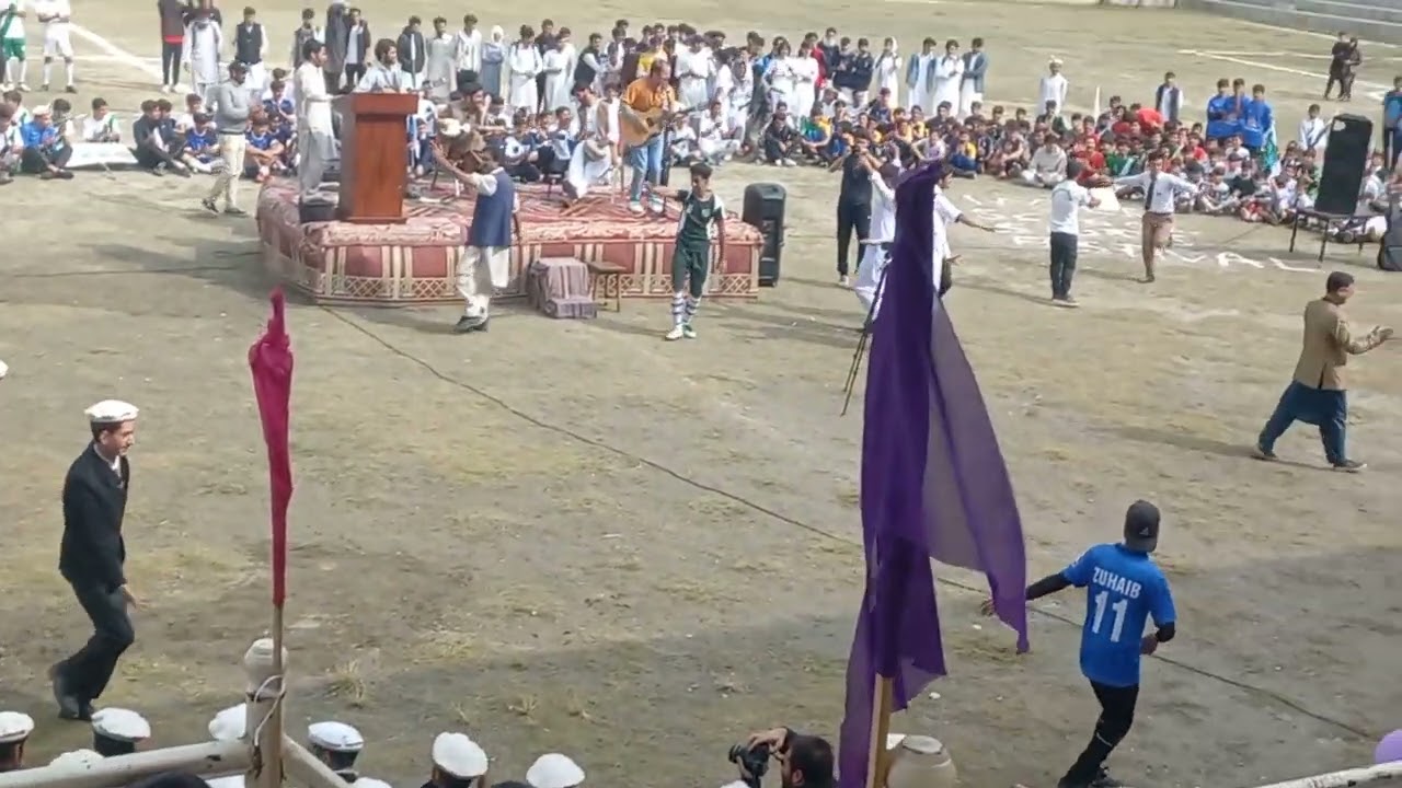 Qashqarian Band performing | Opening Ceremony of Inter Schools Sports Week Chitral 2024