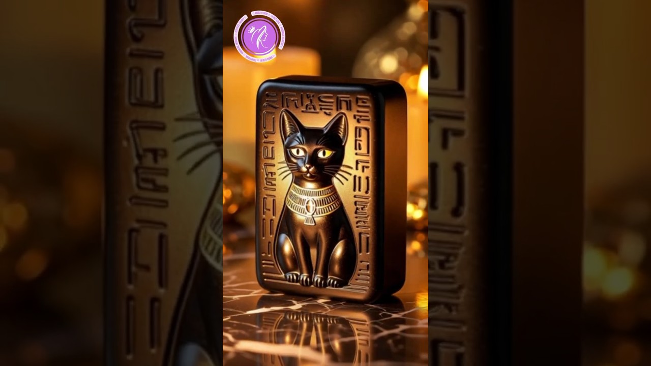 Egyptian cat soap DIY 😺 