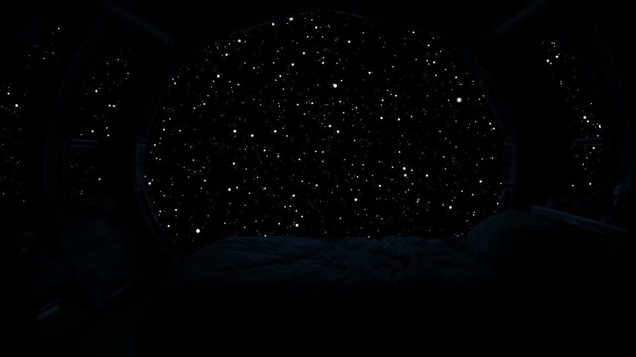 Cosmic Sounds for Deep Sleep | Say Goodbye to Stress, Relax and Focus with Cosmic Waves in the Dark