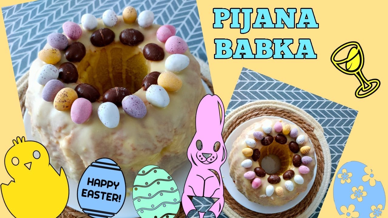 PIJANA BABKA / WIELKANOC / PRZEPIS Z % / ADVOCAT/AJERKONIAK