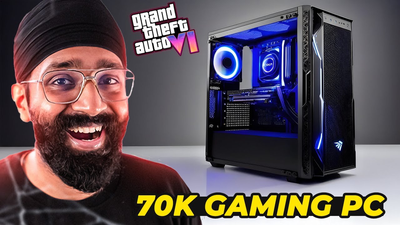 Powerful ₹70K Gaming PC Built for GTA6 | INDIA