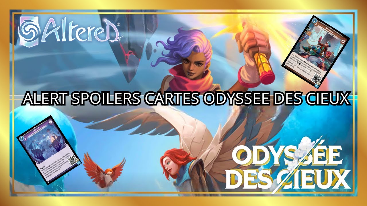 🤩[ALTERED] SEASON 4 NEW CARDS PART 1🤩ODYSSEE DES CIEUX🤩