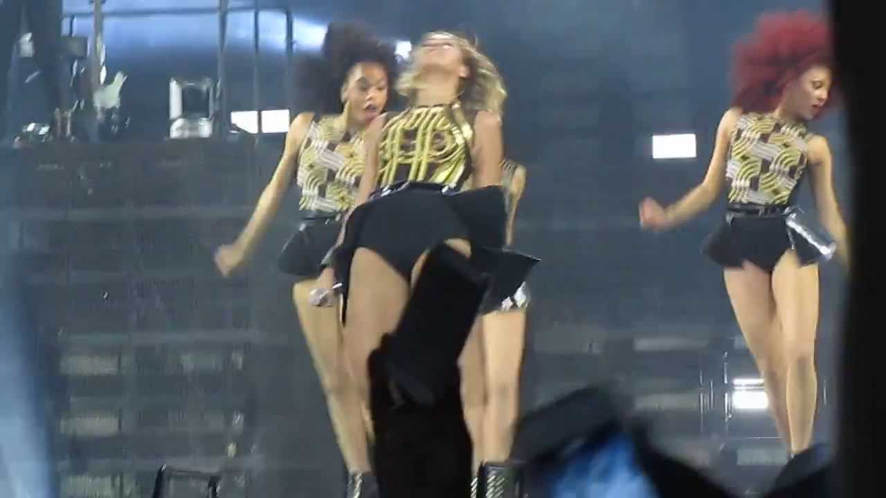 Beyonce - Crazy In Love/Single Ladies - Mrs Carter Show London 02/03/14 HD