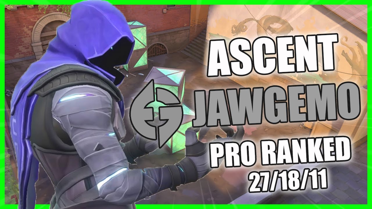 EG Jawgemo Omen Ascent | Valorant Pro Vod Ranked Gameplay