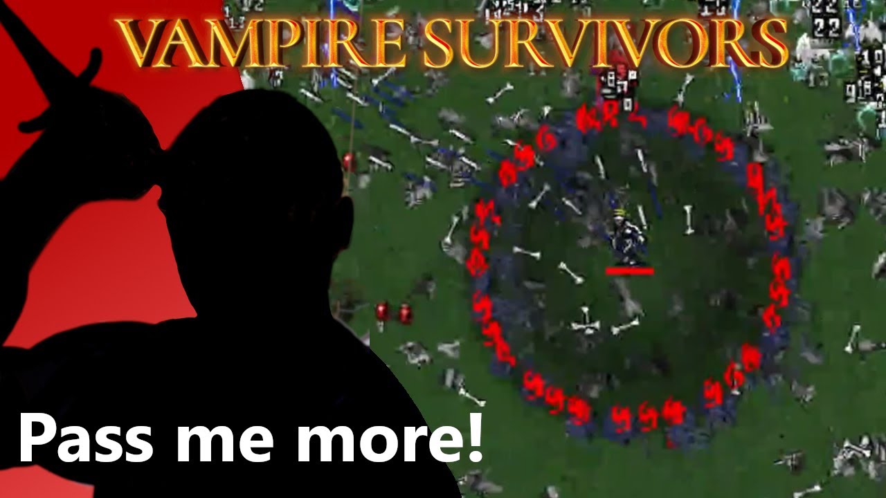 Unlocking Marrabbio and Crying Tears of Pie in Vampire Survivors