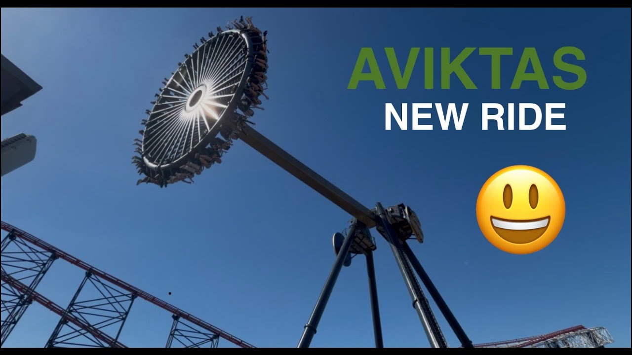Aviktas NEW Ride at Pleasure Beach Resort ✨ Off Ride POV full cycle ✨