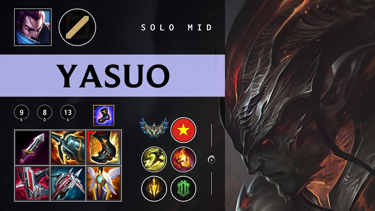 Yasuo Mid vs Ryze - VN Challenger Patch 26.05