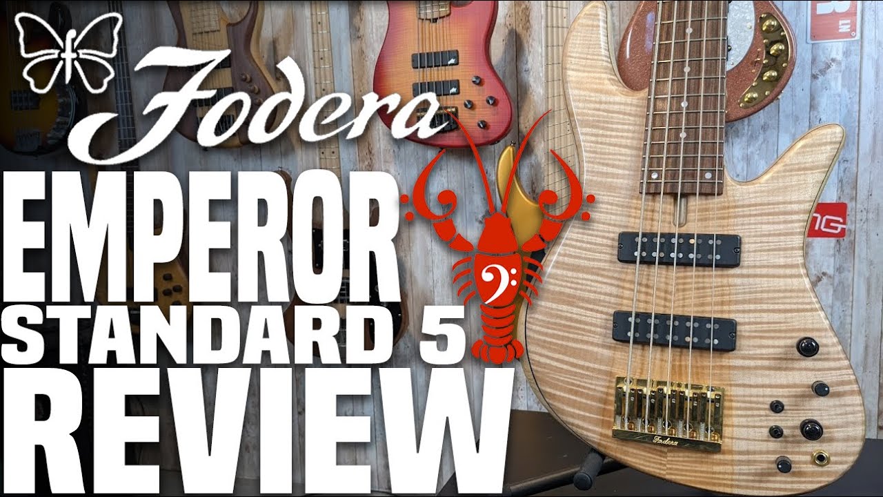 Fodera Emperor Standard 5 - The Forever Fleeting Pursuit of Perfection  - LowEndLobster Review