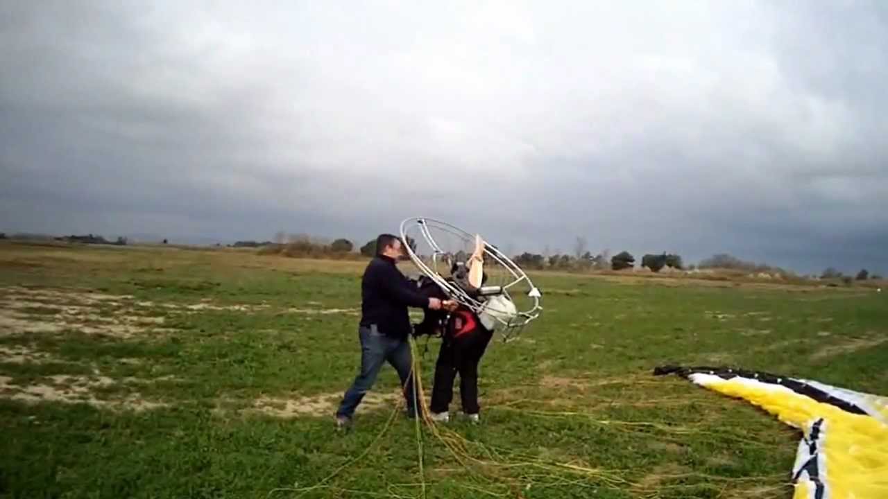 deco attero paramoteur with Yannis ITV BOXER