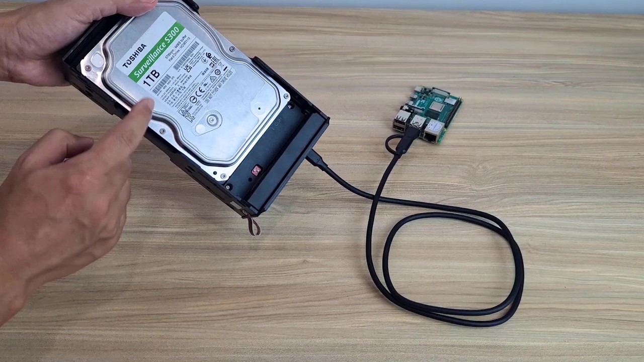 Как использовать Raspberry-Pi в качестве NAS с 2 жесткими дисками