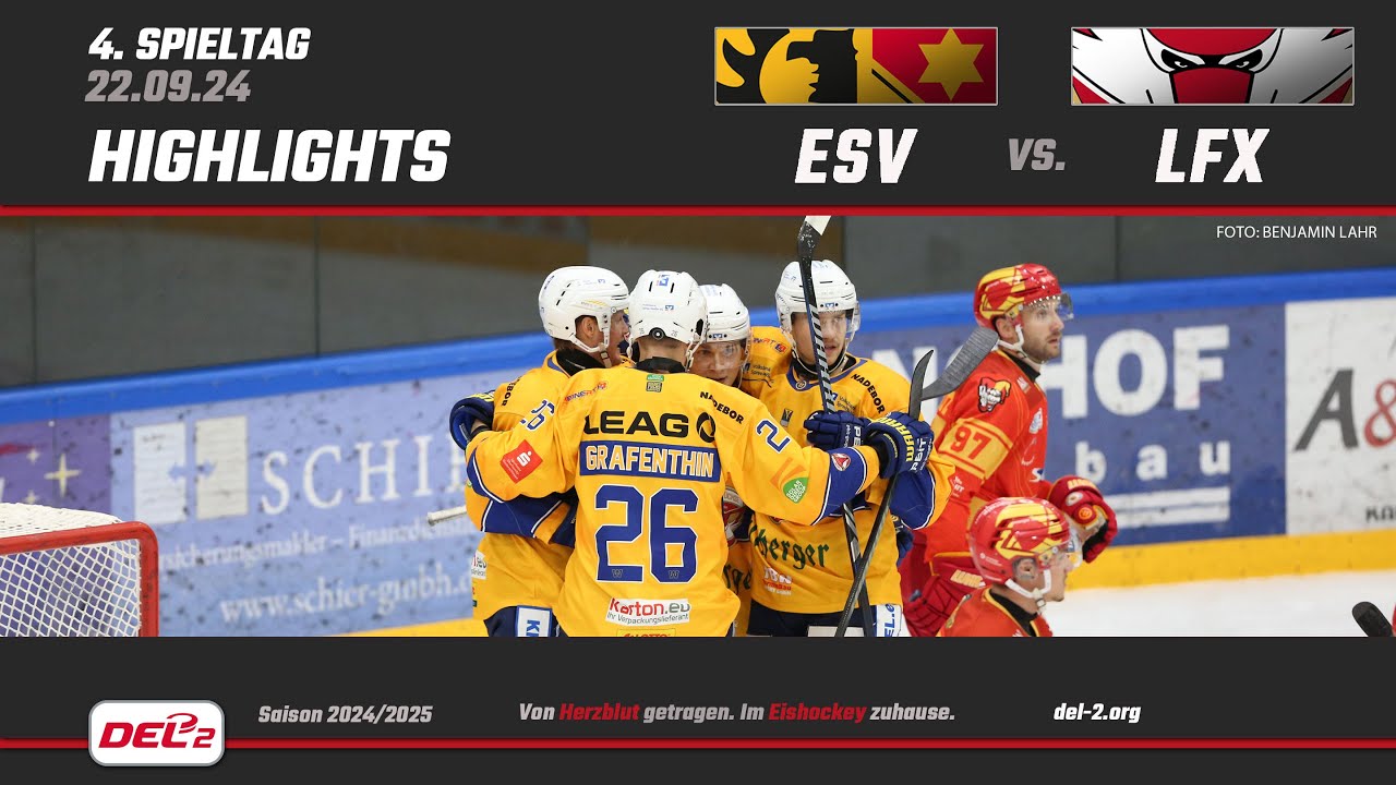 Game Highlights Spieltag 4: ESV Kaufbeuren vs. Lausitzer Füchse
