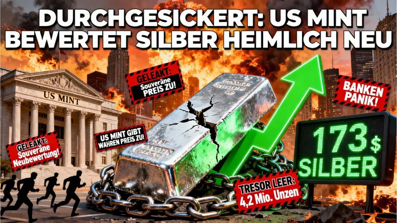 DURCHGESICKERT: US Mint hebt Silber heimlich auf 173 $ | „Es ist vorbei“
