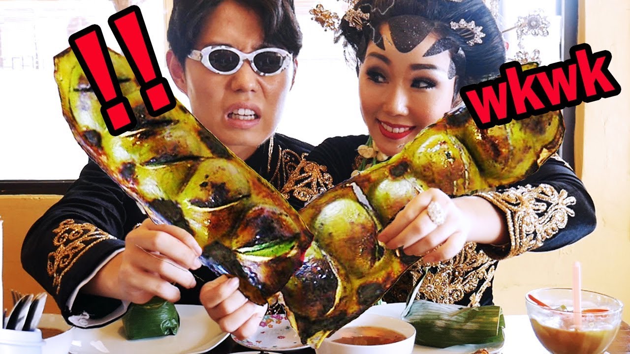 ORANG KOREA coba makanan Sunda! ft.PETE