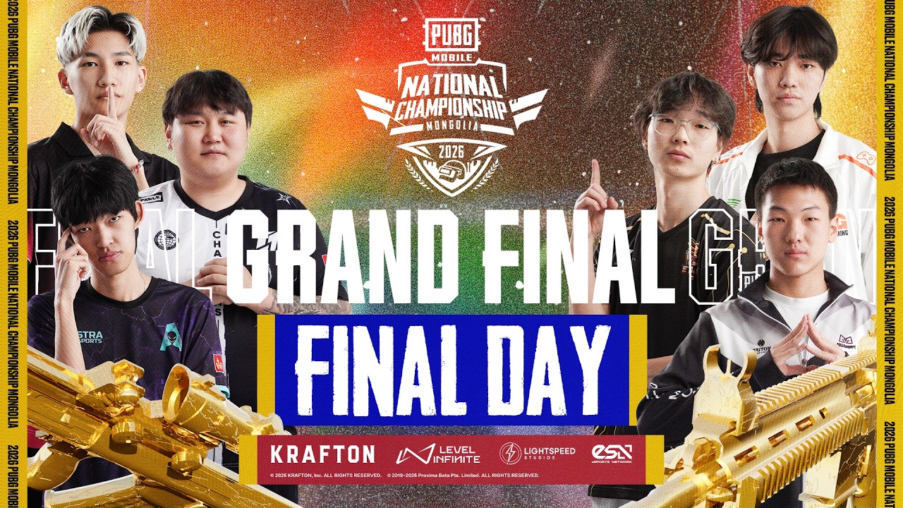 2026 PUBG MOBILE NATIONAL CHAMPIONSHIP MONGOLIA SPRING | Grand Final | Final Day