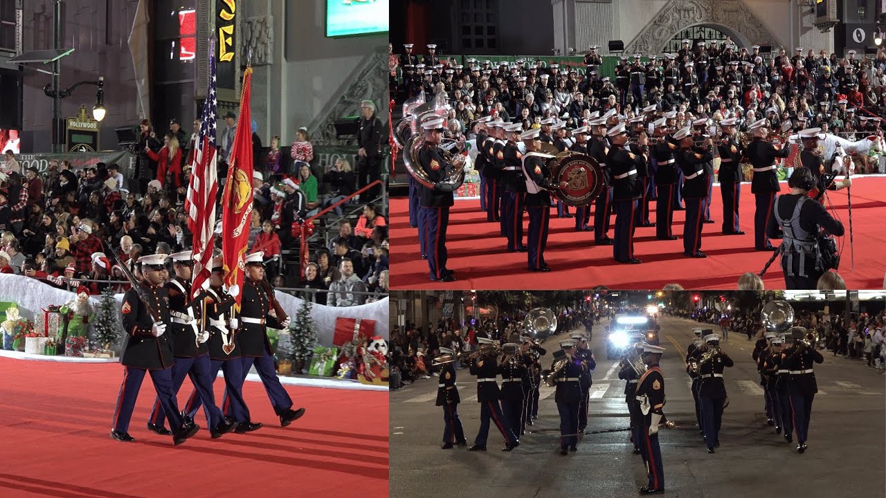 Marine Band San Diego - 2023 Hollywood Christmas Parade