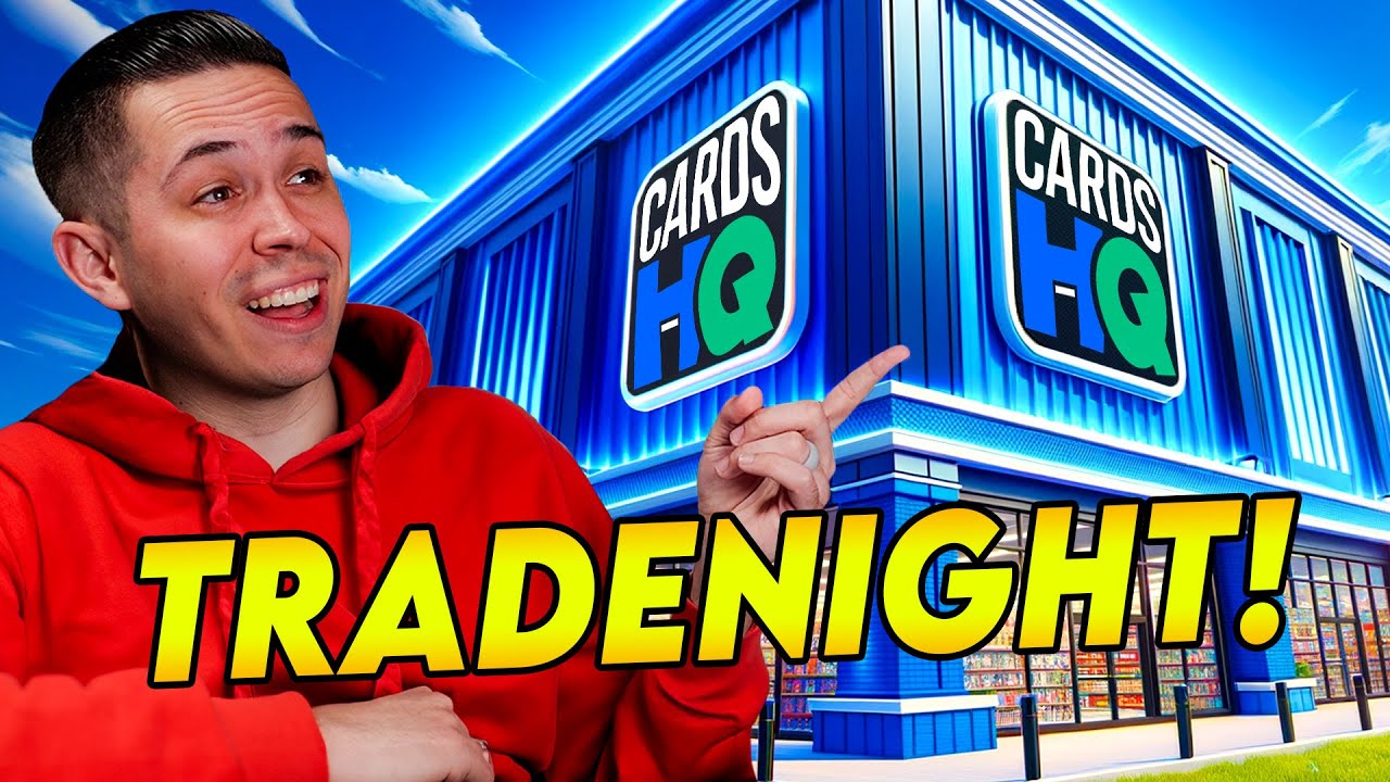 I Went to Tradenight At The BIGGEST Card Shop EVER 👀