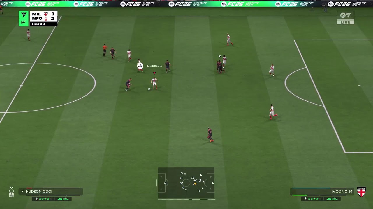 Milan vs forest