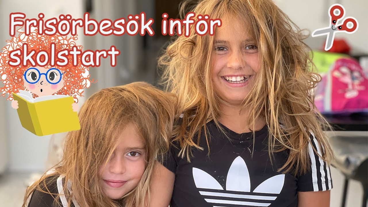 Frisörbesök inför skolstart