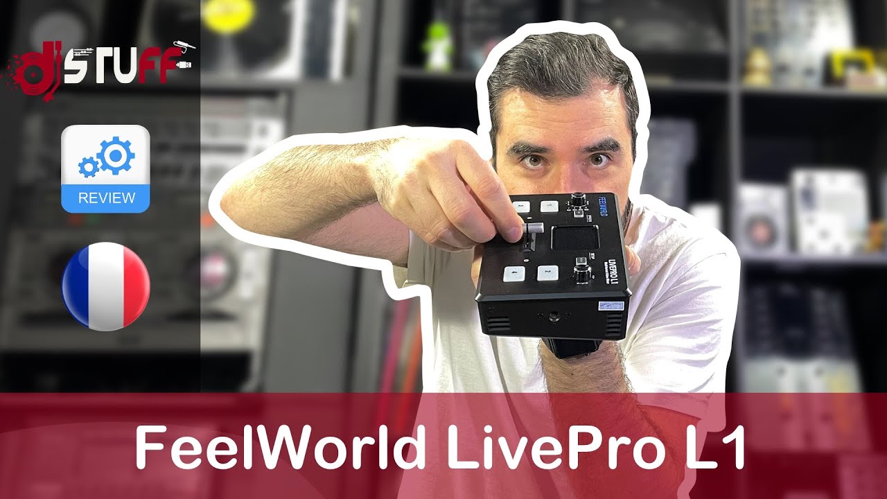 FEELWORLD LIVEPRO L1 switcher H.D.M.I. avec écran TFT Le LIVE facile 🇫🇷 ( English in description )