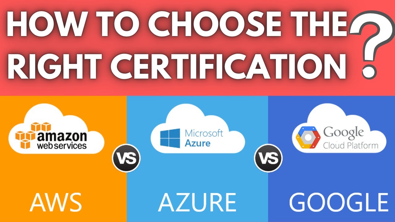 AWS vs AZURE vs GOOGLE CLOUD | 2025 | How to Choose the right certification?