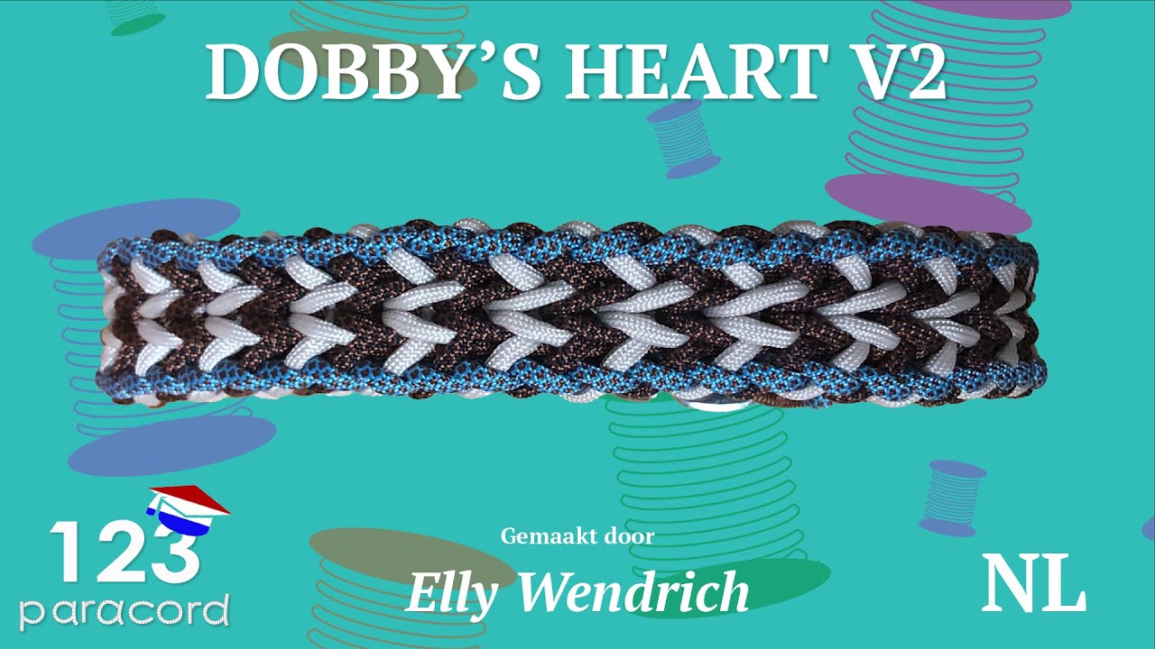 Dobby's Heart V2 | Paracord tutorial NEDERLANDS