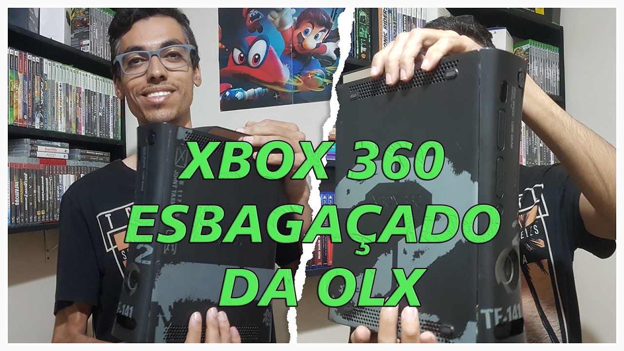 Comprei um Xbox Edição Limitada que foi mal tratado pelo dono então fiz uma restauração pesada