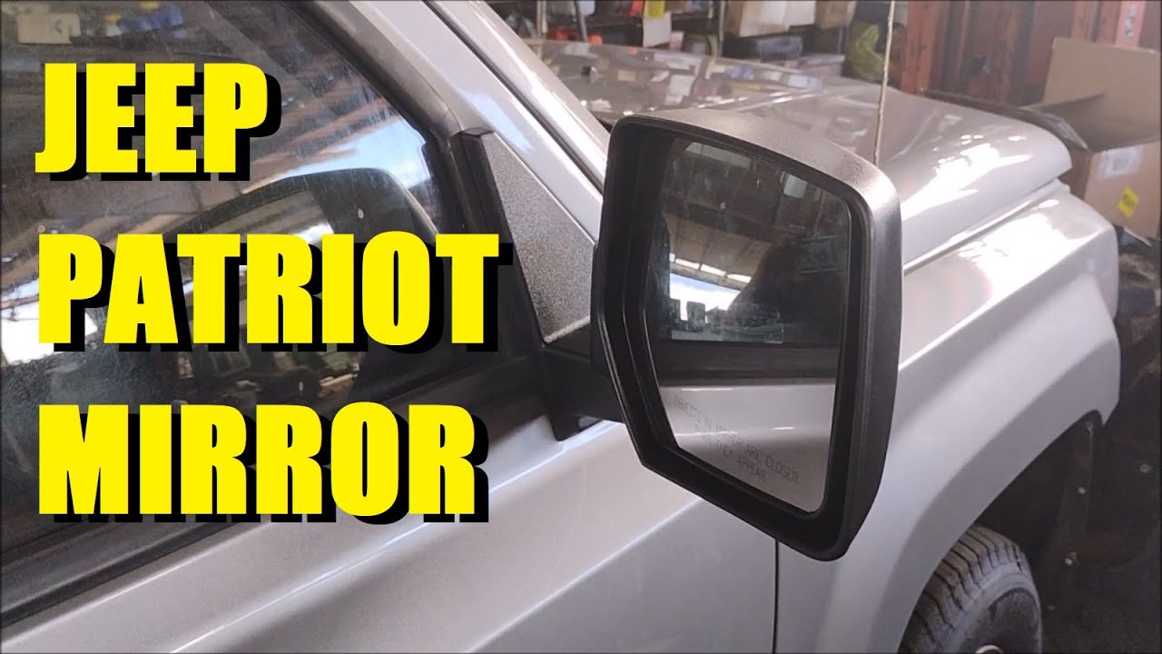 Jeep Patriot Side Mirror DIY Replace