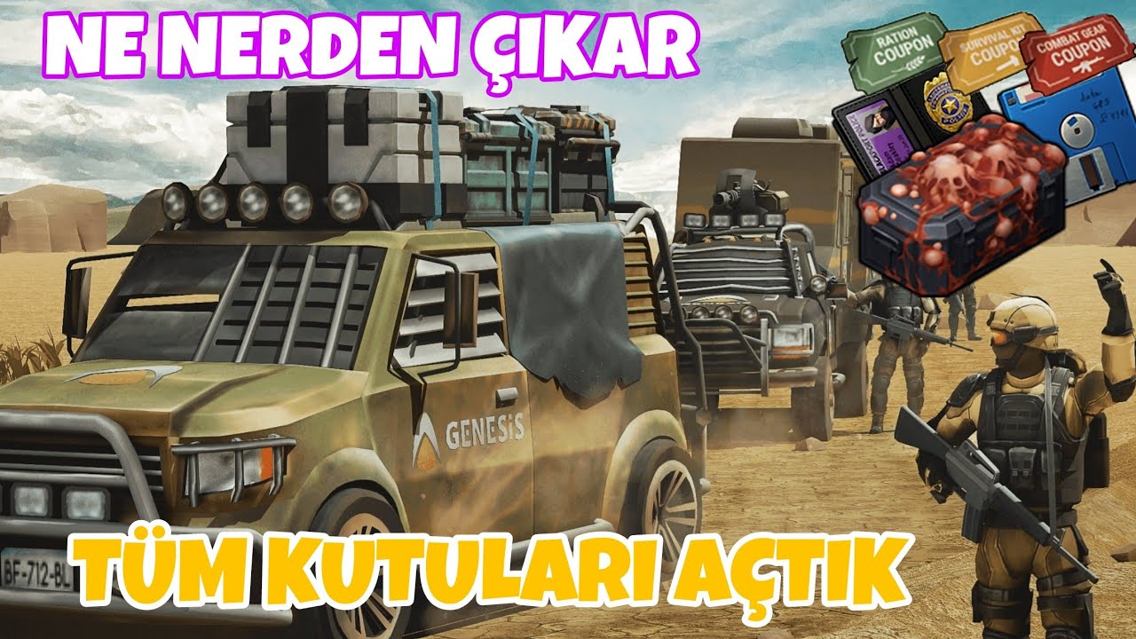 NE NERDEN ÇIKAR? OYUNDAKİ TÜM KUTULARI AÇTIK! - LAST DAY ON EARTH SURVİVAL EFSANE KUTU AÇILIŞI