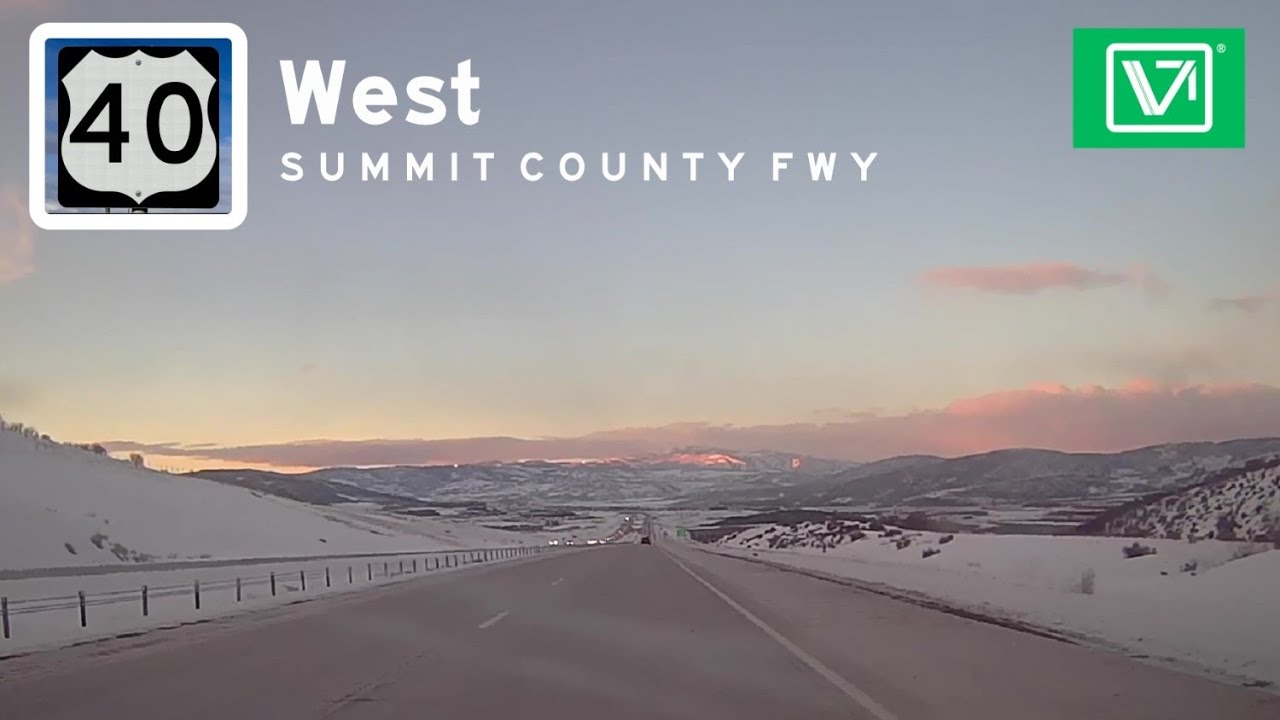U.S. Route 40 - West (Summit County Freeway)
