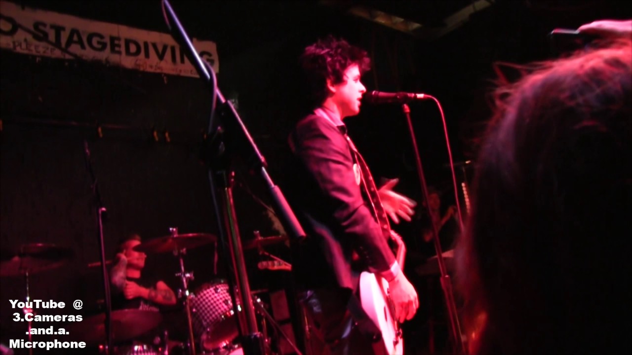 Green Day- 924 Gilman, Berkeley Ca. 5/17/15 LIVE Multicam Canon HFG Pro Cameras