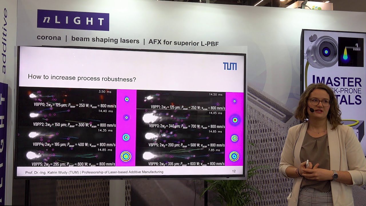 AFX360° | TUM | Faster & more robust metal powder bed fusion by zooming & shaping the beam profile?