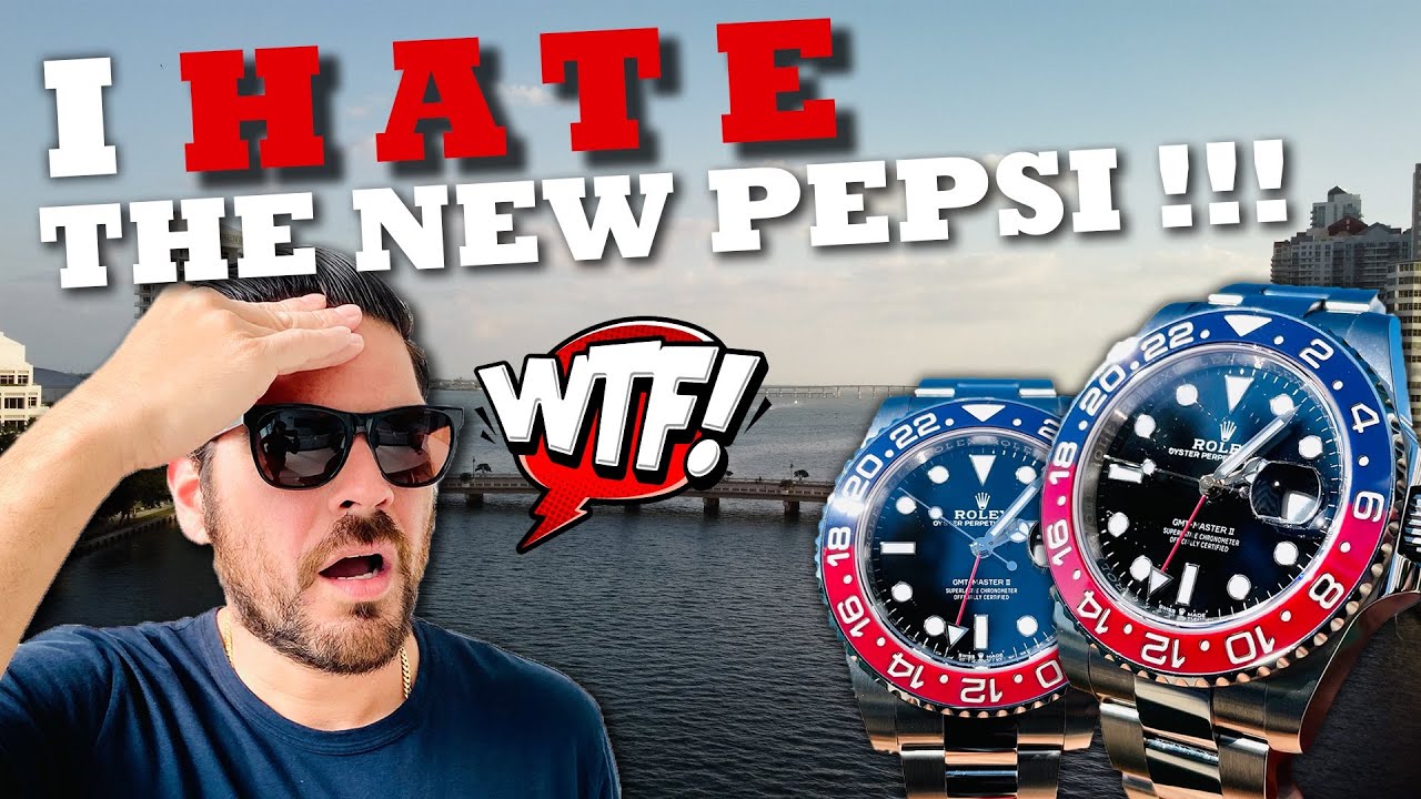 Почему я ненавижу новые часы Rolex Pepsi Oyster! — Обзор Rolex GMT Master II (126710)