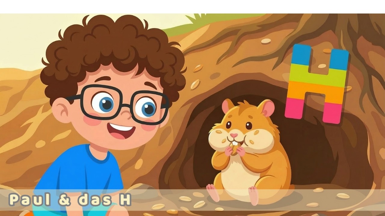 Alphabet lernen &ndash; Buchstabe H | ABC-Lied f&uuml;r Vorschule & Kita | Kubbidu Paul