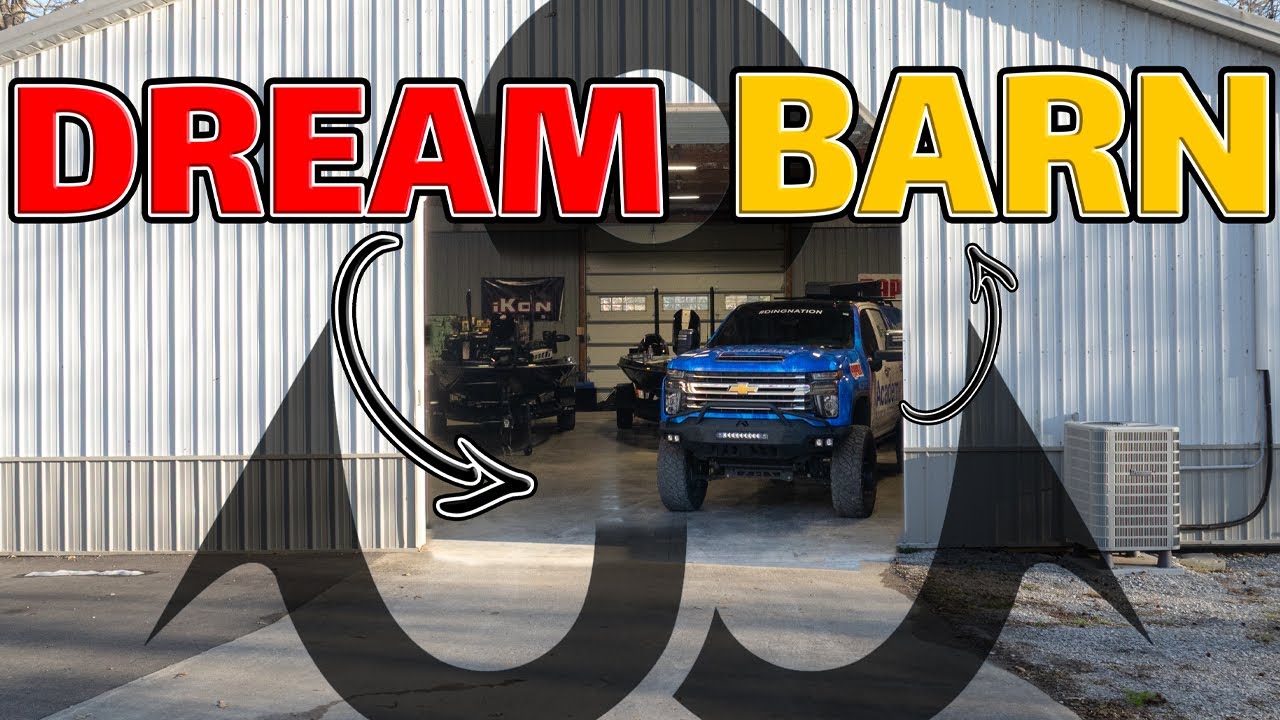 Boat Barn 2025 : A FULL Tour and Setup (4K)