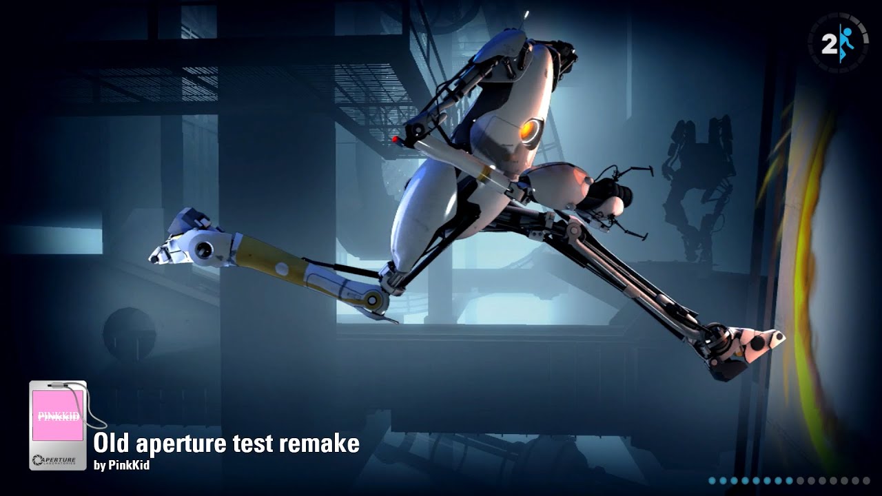 Old aperture test remake by PinkKid [Portal 2 - Community Chamber]