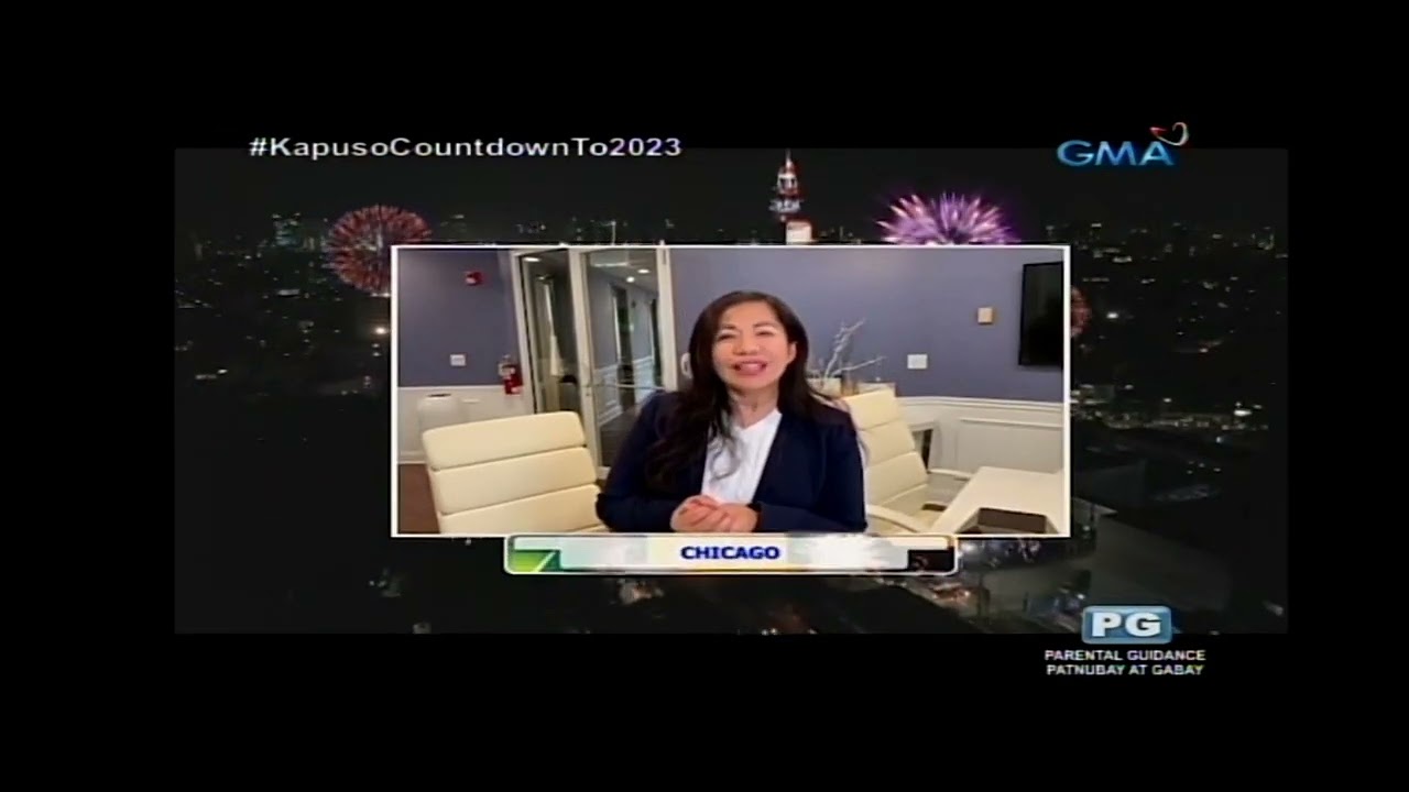 GMA Countdown 2023 - Countdown and Fireworks