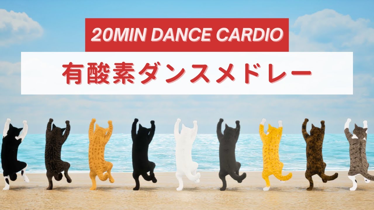 暑さに負けない！20分有酸素ダンスメドレー🔥
