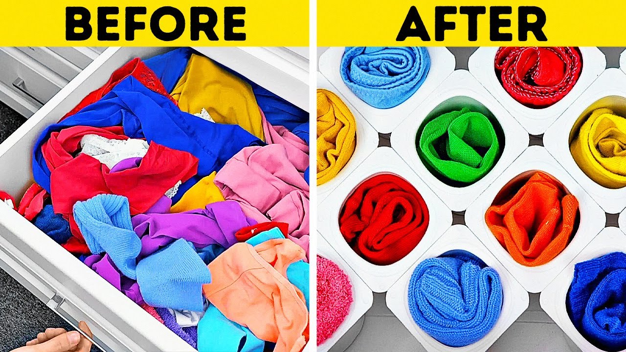 Smart Organization Hacks And DIY Ideas You Should Try
