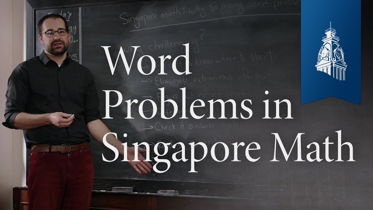 Word Problems in Singapore Math Part 1 | Classical Education at Home