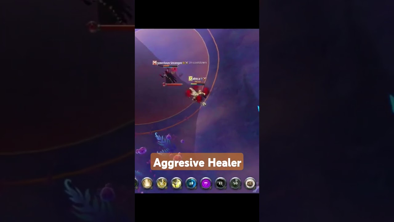 AGGRESIVE HEALER #albiononline #albion #healer #holy #staff #pvp